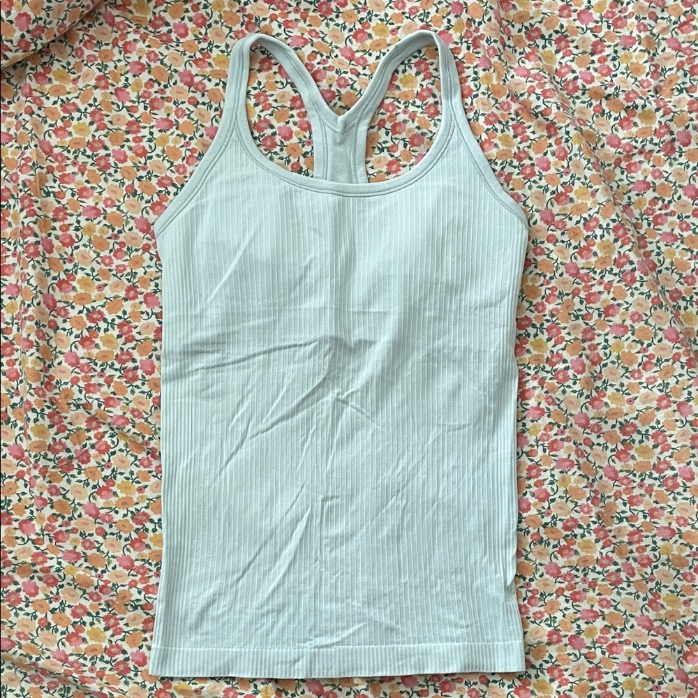 Lululemon EBB TO STREET SHELF BRA TANK TOP *LIGHT SUPPORT